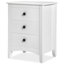 Mckown 45cm W Solid + Manufactured Wood Bedside Table-586959455
