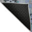 Tapis bleu sarcelle lavable à la machine intérieur / extérieur Xhevrie-942066209