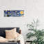 The Starry Night by Vincent Van Gogh - Panoramic Painting on Canvas-180269219-180269231