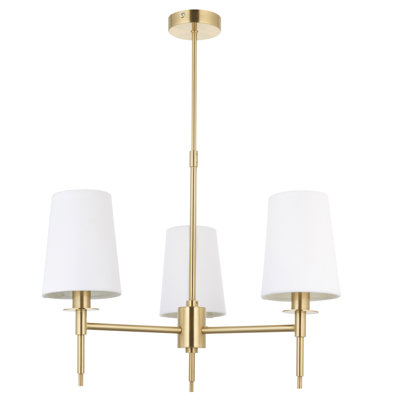 Devi 3 - Light Shaded Chandelier