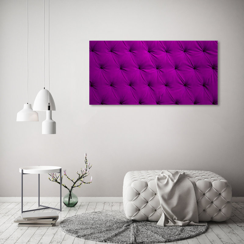 Velvet Wall - Wrapped Canvas Print