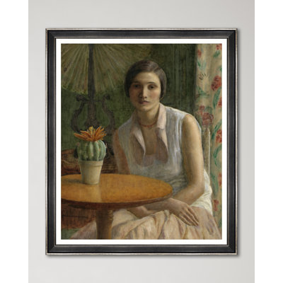 PORTRAIT OF A WOMAN by CARL FRIESEKE