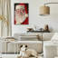 «Happy Santa» par Ashley Bradley, art mural en verre acrylique-1852552413