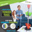 Sport Squad Basket Tower Toss - Jeu de lancer de billes - Jouet pour enfants intérieur ou extérieur