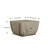 Covers & all Square Fire Pit Cover, 1000D Heavy Duty Waterproof Patio Fire Pit Table Cover, UV & Tear-Resistant Gas Fireplace Cover with Air Vents and Drawstrings-1808257261-1806871843