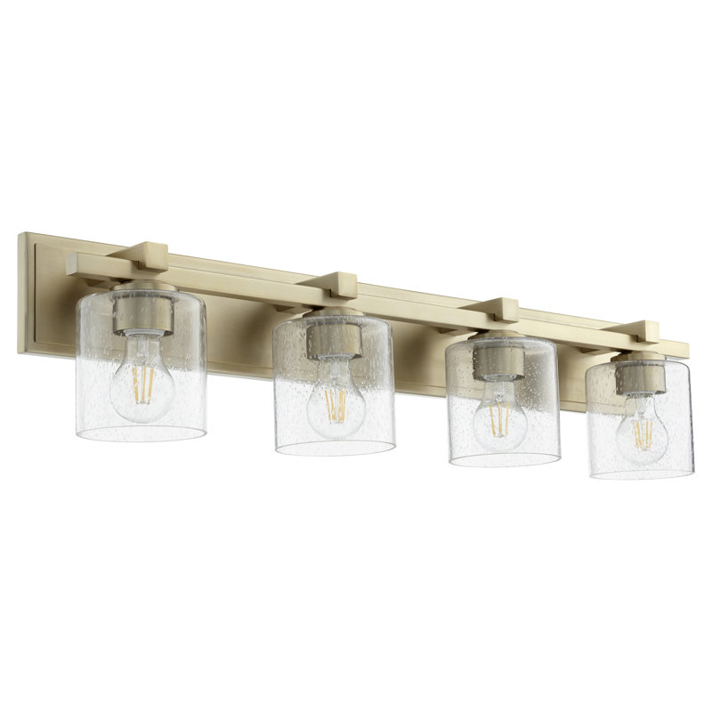 Conanso 4 - Light Dimmable Vanity Light, Aged Brass