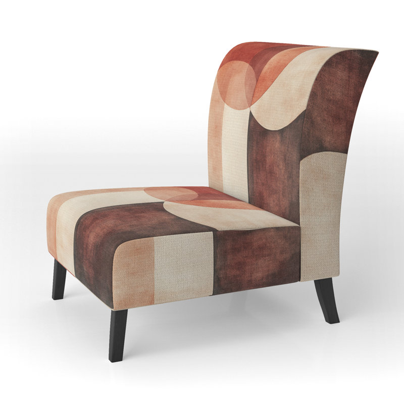 Fauteuil de chambre Abstract Modern, Pantoufle sans accoudoirs