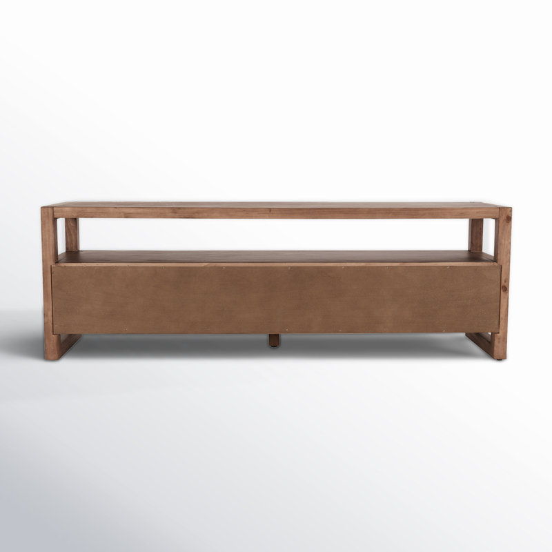Modica TV Stand for TVs up to 70", Honey Brown