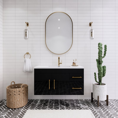 Ensemble de meuble-lavabo simple 42 po Thurnell