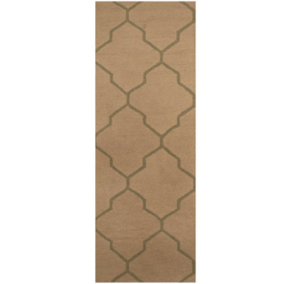 Tapis beige / vert