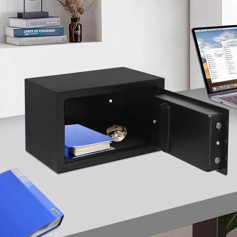 Gun Safe Lock, Digital Lock Safe Box with Keys