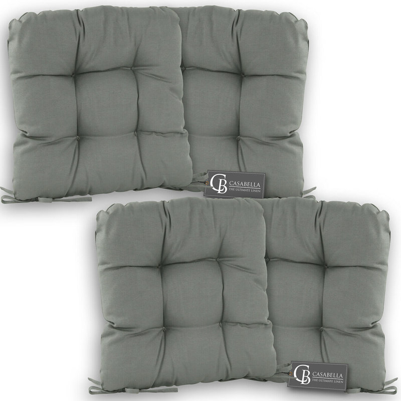 Comfortable Garden Seat Cushion, Silver