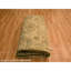 Tapis oriental 7 pi 9 po x 10 pi 3 po brun écru, motif mamelouk, ton sur ton, velours zéro, noué à la main, pure laine