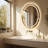 Francesa Oval Wall Mirror-87571849
