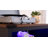 Large Record Player Stand with Charging Station, LED Lights & Vinyl Storage Cabinet for 230 Albums-123045107