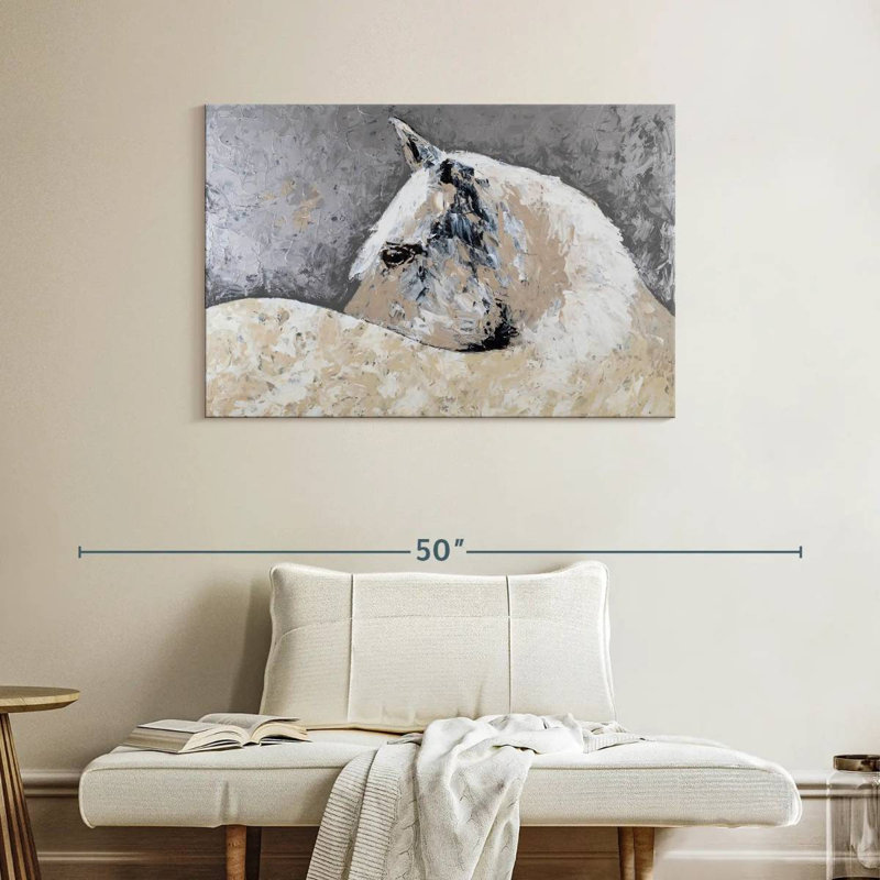 Brampt White Beauty, 26" H x 39" W