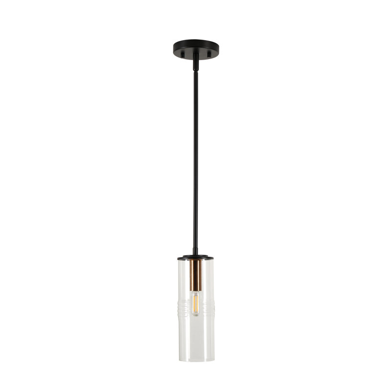 Luminaire suspendu 1 lumière Caulford