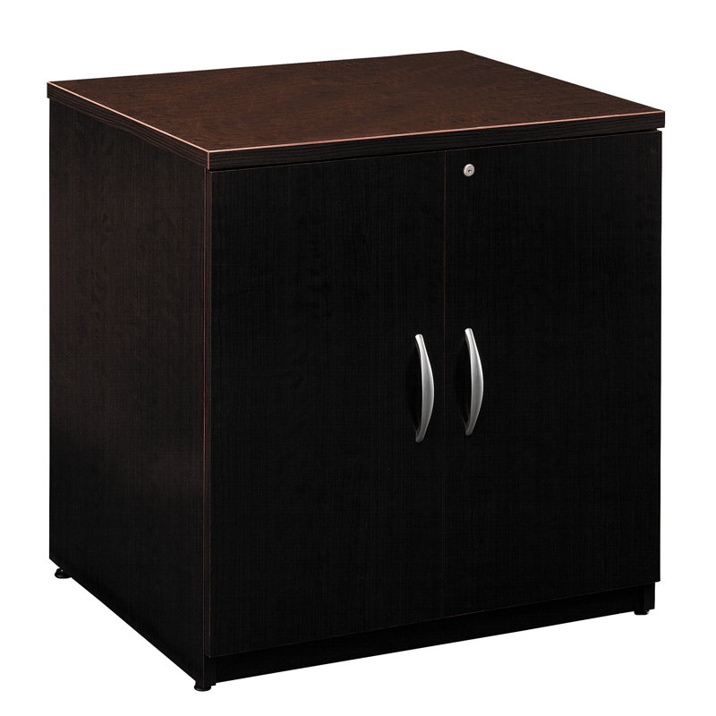 Armoire de rangement à 1 tablette Ringold Series C, Cerise mocha