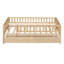 Lit de jour simple en bois avec deux tiroirs-638527779