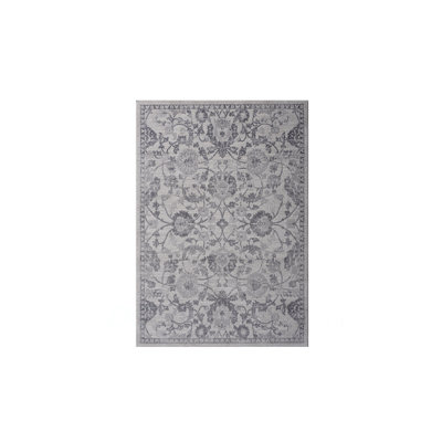 Collection 5X7 Oriental Non-Shedding Living Room Bedroom Dining Home Office Stylish And Stain Resistant Area Rug