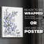 Periwinkle Patch I - Impression sur toile seulement - NON CADRE-1375117559