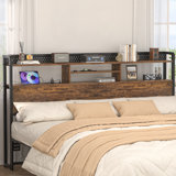 Miljenko Headboard with Led Lights & Charging Station