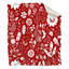 Couvertures noires à motif floral-123335500-135855415
