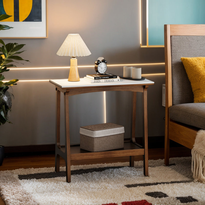End Table With Shelf