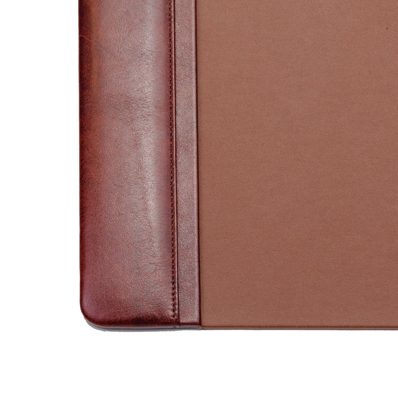 Sous-main de bureau Bramfield, Brun moka