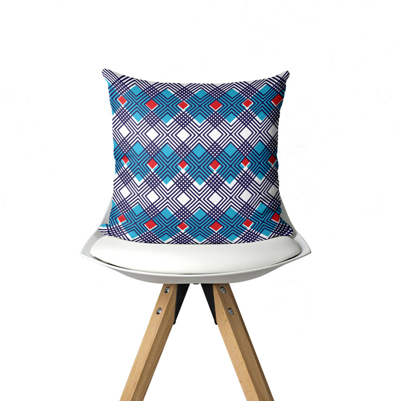 Housse de coussin Fleming Tribal Diamonds, 20 po X 20 po