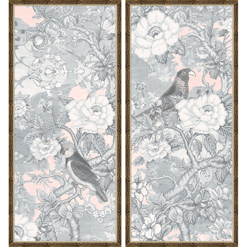 Fantasy Panel Print Soicher Marin, Gray/Pink