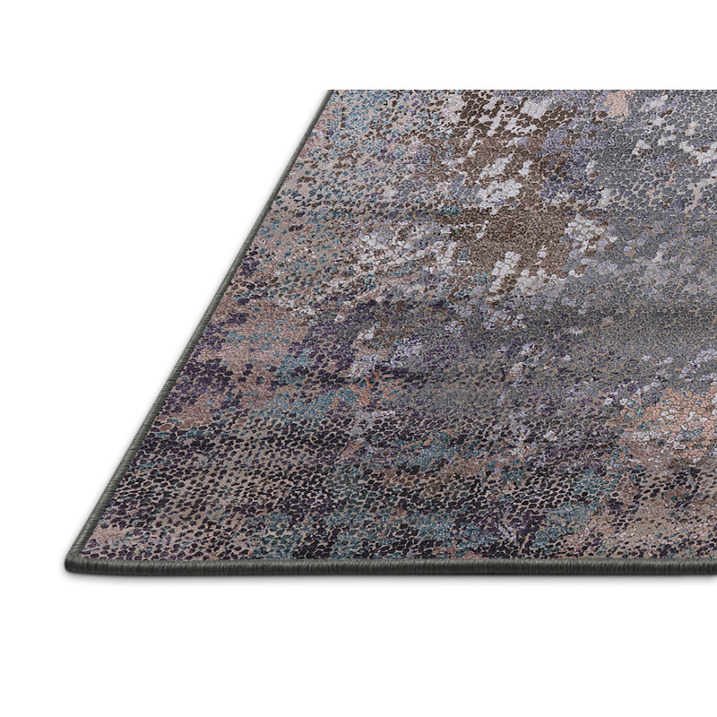 Tapis gris / brun Brinckerhoff, Rectangle 7 pi x 10 pi