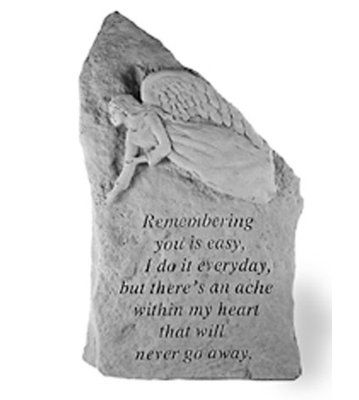 Weather Resistant Concrete Religious & Spiritual Memorial Plaque/Stone