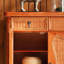 Armoire de rangement avec 3 portes et 3 tiroirs