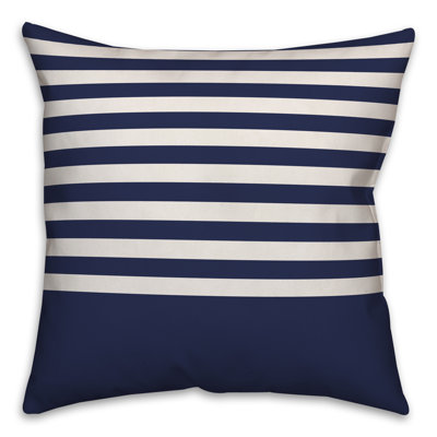  Block Stripe Throw Pillow Cover