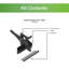 Loquet de barrière en métal robuste-90577774