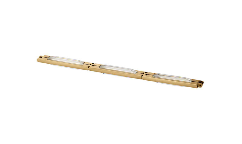 Catena 57 Pendant, Hand Rubbed Antique Brass, 3000 Kelvins, Remote
