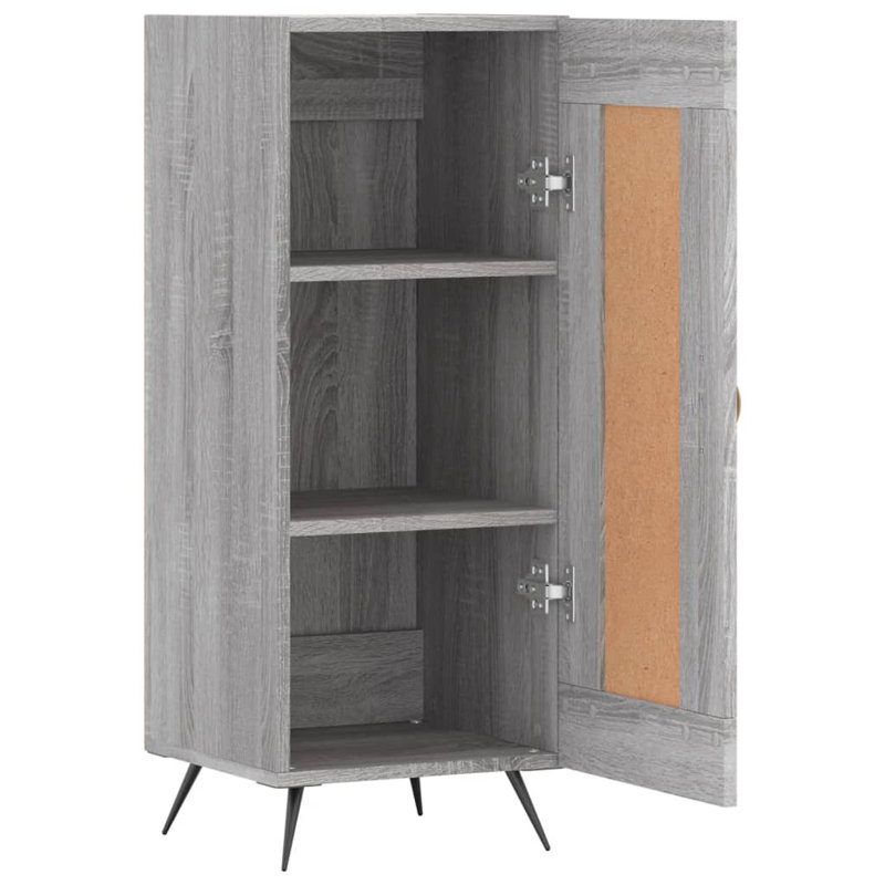 Merielle 34.5 cm W Sideboard, Grey Sonoma