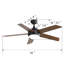 Cheryel Ceiling Fan with LED Lights