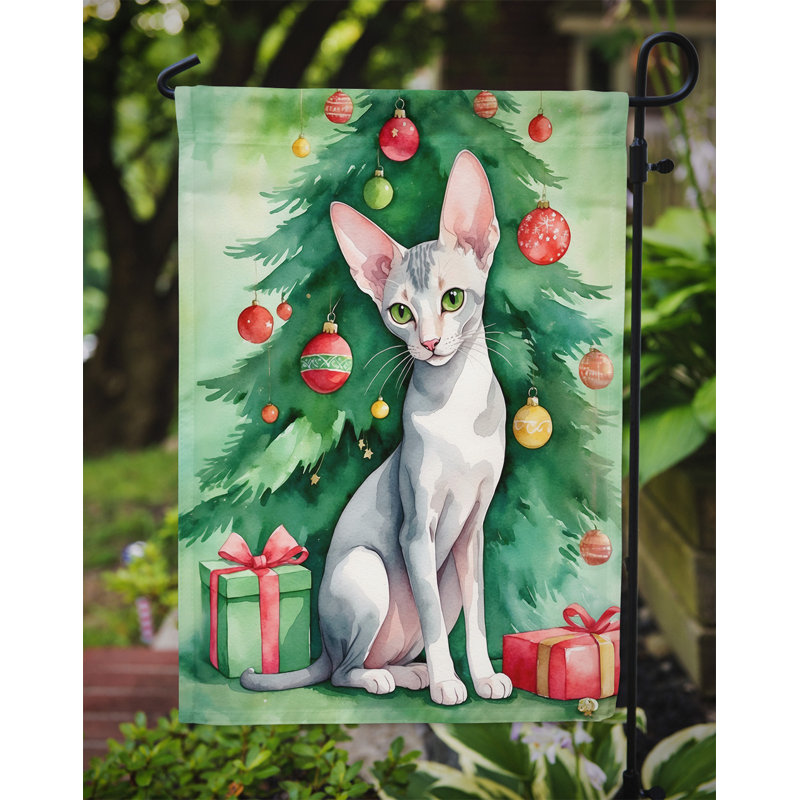 Drapeau de jardin Pixie Bob, Oriental Shorthair