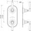 San Giovanni™ 1/2" Thermostatic Trim with Diverter-53674071