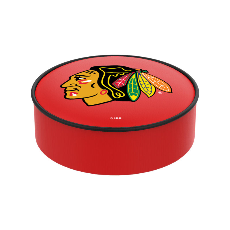 NHL Stool Slipcover, Chicago Blackhawks Red