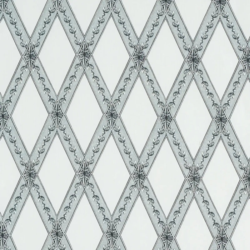Toile Schumacher x Jill Lasersohn Les Losanges, Carbone