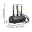 Forge portative au propane, 3 brûleurs, outils et couteaux de 2600 Making faisant la forge du forgeron, forgeron hexagonal de grande capacité, outils et équipement de forge au gaz en acier laminé à froid, utilisation pour la forge du métal