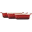 Le Creuset Stoneware 3 Piece Baking Dishes-941101052