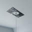 L 16 po x H 8 po x P 5 7/8 po x P 1/2 po Médaillon de plafond architectural en PVC de qualité architecturale, laiton antique-40715053-40715036
