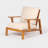 Jasper Patio Lounge Chair - Beige Cushion