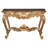 Chateaux De Rochecotte Gilded Console Table
