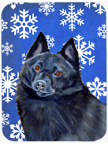 Planche à découper en verre schipperkee allée de vacances Ashlynn, Bleu / Blanc