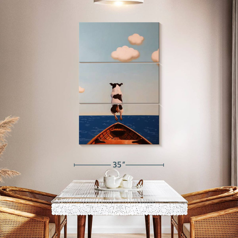 Brampt Overboard, 50" H x 32" W